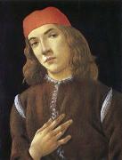 Sandro Botticelli, Portrait of youth